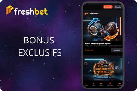Les promotions Freshbet Casino couvrent le casino, le sport et les dépôts en cryptomonnaie